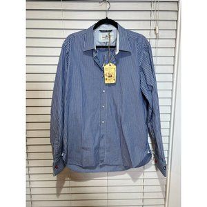 Canterbury of New Zealand Long Sleeve Button Up‎ Shirt - Size XL - NWT